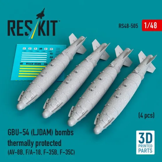GBU-54 (LJDAM) bombs thermally protected 1:48