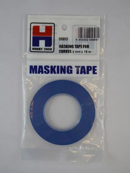 Masking tape for curves 4mm