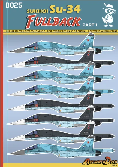 Su-34 Fullback - part 1 1:72