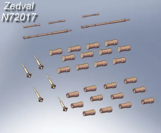 Detail set for modern Soviet AFV 1:72