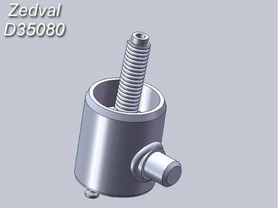 T-34, Su-100 Antenna input for 9-R w/ armor 1:35