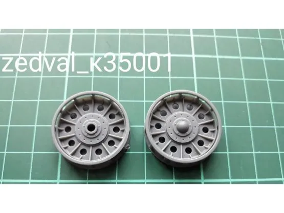 T-34 wheels (Stalingrad v.) 1:35 T-34 wheels (Stalingrad v.) 1:35
