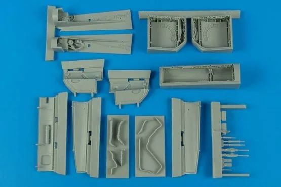 Su-27 Flanker B wheel bay 1:48 Su-27 Flanker B wheel bay 1:48