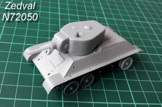 T-34-122 (D-11) Conversion set v.1 1:72