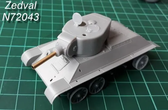 T-34-122 (D-11) Conversion set v.2 1:72