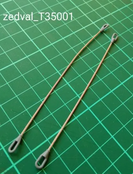 Towing cable for Soviet/Russian MBT v.1 1:35