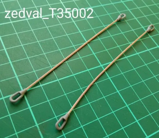 Towing cable for Soviet/Russian MBT v.2 1:35