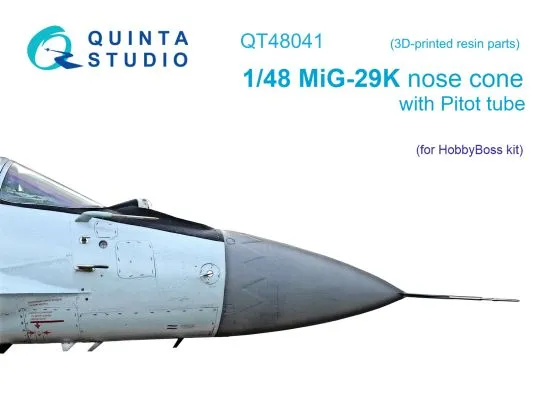 MiG-29K Сorrected nose cone 1:48