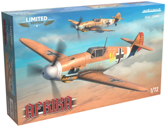 Bf 109F/G AFRIKA DUAL COMBO - Limited edition 1:72