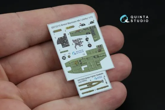 Bristol Blenheim Mk.I interior for Airfix 1:72