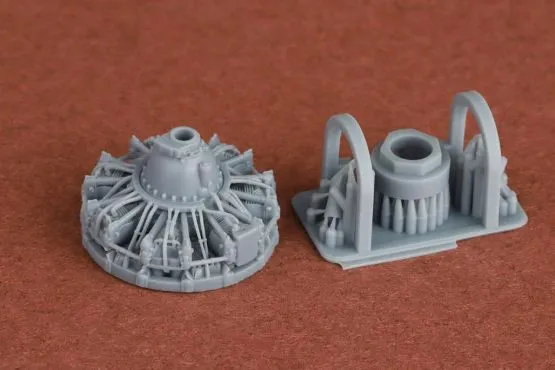 Curtiss H-75 A1/A2 Hawk engine set for Arma Hobby 1:72
