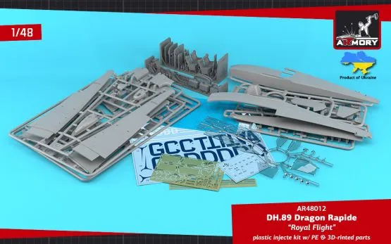 DH.89 Dragon Rapide, Short-Haul Airliner – Royal Flight 1:48