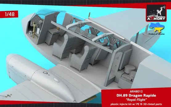 DH.89 Dragon Rapide, Short-Haul Airliner – Royal Flight 1:48