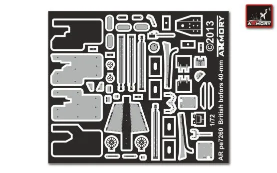 40mm Bofors L60 superdetailing set 1:72