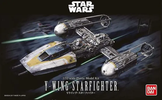 Star Wars Y-Wing Starfighter 1:72