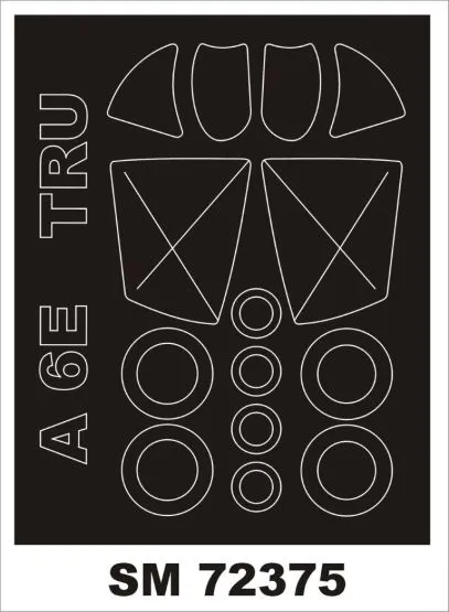 A-6E mask for Trumpeter 1:72