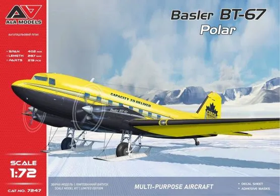 BT-67 "Polar" (with snow skis) 1:72