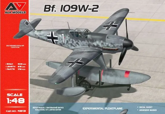 Bf 109W-2 Experim Floatplane 1:48