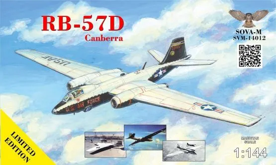 RB-57D "Canberra" high alt. recon.aircraft 1:144