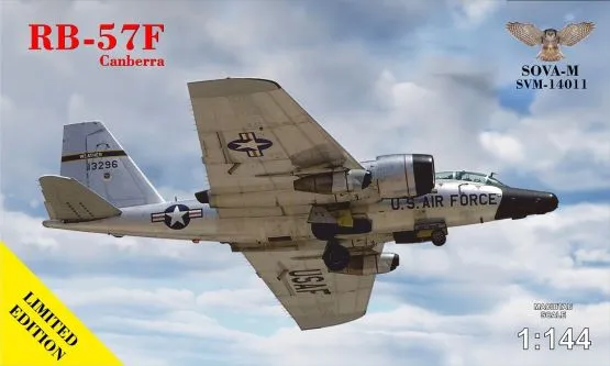 RB-57F "Canberra" weather recon aircraft 1:144