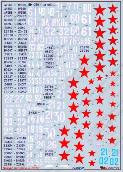 Hawker Hurricane in the USSR 1:72