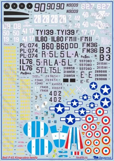 Bell P-63 Kingcobra 1:72