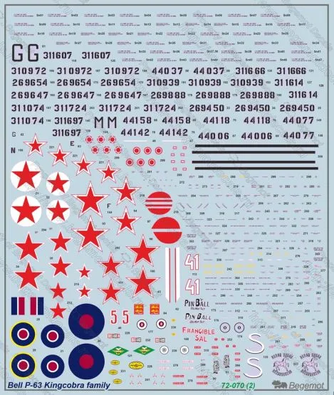 Bell P-63 Kingcobra 1:72