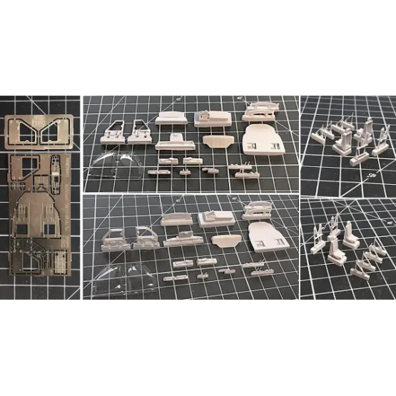 Sikorsky HH-60J Jayhawk Cockpit set 1:72