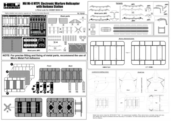 Mil Mi-8 MTPI Conversion set 1:72