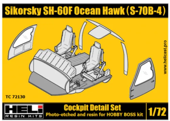 Sikorsky SH-60F Ocean Hawk Cockpit set 1:72 Sikorsky SH-60F Ocean Hawk Cockpit set 1:72