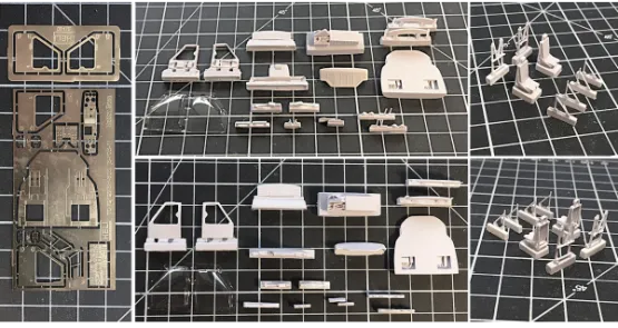 Sikorsky SH-60B (S-70B-1) Sea Hawk Cockpit set 1:72
