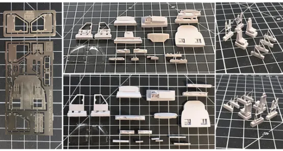 Sikorsky MH-60R Seahawk Cockpit set 1:72