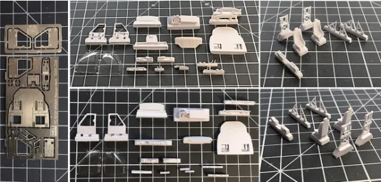 Sikorsky HH-60H Resque Hawk Cockpit set 1:72