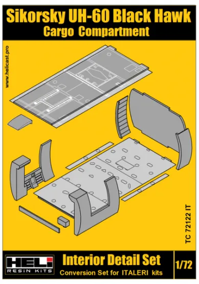 Sikorsky UH-60 Black Hawk Cargo (IT.) 1:72 Sikorsky UH-60 Black Hawk Cargo (IT.) 1:72