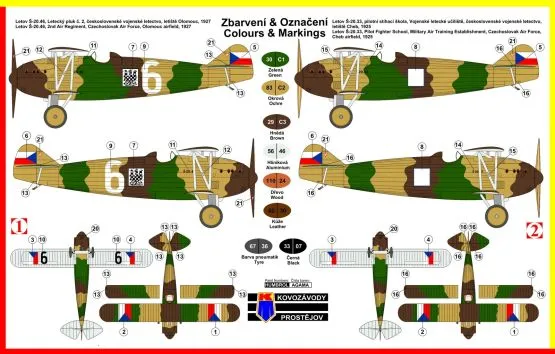 Letov Š-20 1.serie 1:72