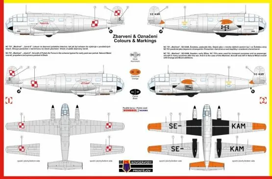 SNCAN NC.701 Martinet 1:72