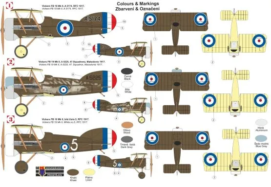 Vickers FB-19 Mk.II - Bullet RFC 1:72