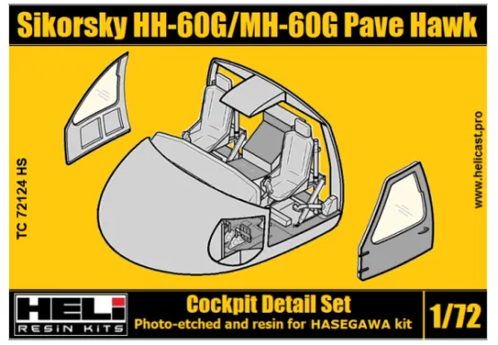 Sikorsky HH-60G/ MH-60G Pave Hawk Cockpit 1:72
