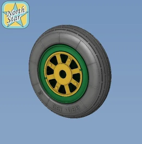 MiG-15 Fagot wheels 1:32