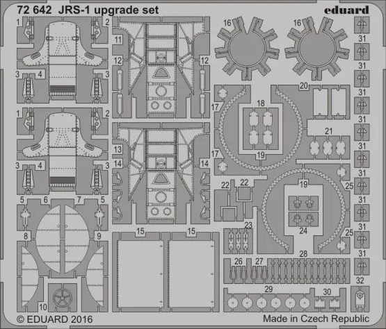 JRS-1 P.E. upgrade set for Sword 1:72