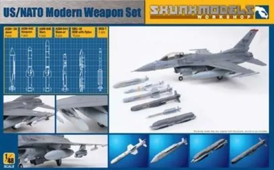 US/NATO Modern Weapon Set 1:48