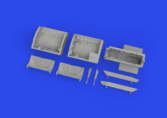 MiG-21 wheel bays PRINT 1:72 MiG-21 wheel bays PRINT 1:72