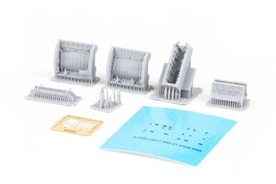 MiG-21 wheel bays PRINT 1:72