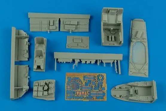 Me 410B-2/U4 cockpit set for Meng 1:48