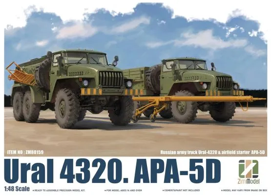 Ural 4320 & APA-5D 1:48 Ural 4320 & APA-5D 1:48