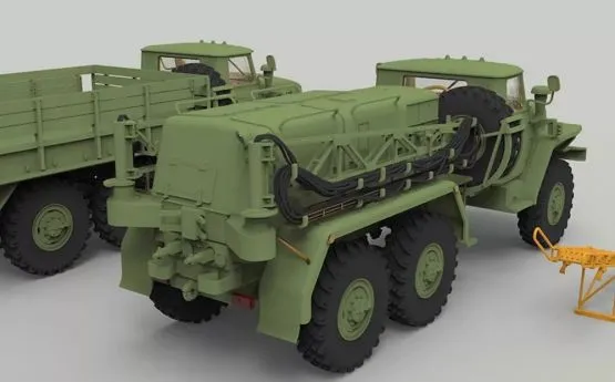 Ural 4320 & APA-5D 1:48