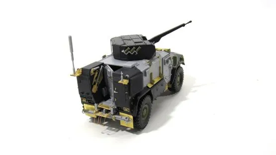 Typhoon VDV 4x4 K-4386 exterior set for Zvezda 1:35