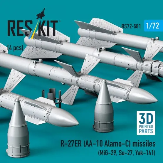 R-27ER (AA-10 Alamo-C) missiles 1:72