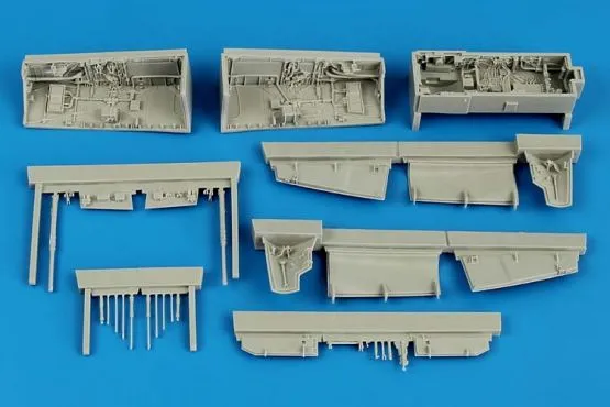 Sepecat Jaguar Wheel Bay for Kitty Hawk 1:48