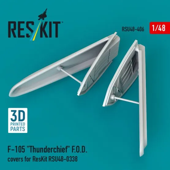 F-105 "Thunderchief" F.O.D. covers for ResKit 1:48